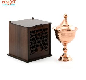 قندان مسی با بسته بندی نفیس